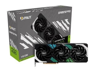 Palit GeForce RTX 4080 GamingPro (NED4080019T2-1032A) kaina ir informacija | Palit Kompiuterinė technika | pigu.lt