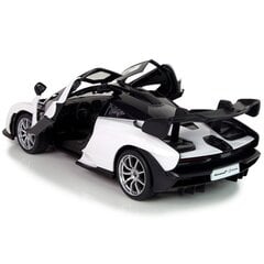 Nuotoliniu būdu valdomas automobilis R/C McLaren Senna Rastar 1:14, baltas цена и информация | Игрушки для мальчиков | pigu.lt