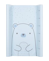 Vystimo lenta Kikka Boo Bear with me, mėlyna, 80x50 cm kaina ir informacija | Vystyklai ir vystymo priemonės | pigu.lt