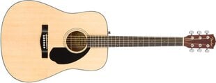 Akustinė gitara Fender CD-60S Nat WN kaina ir informacija | Gitaros | pigu.lt