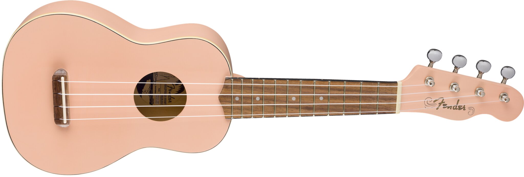Soprano ukulelė Fender Venice SHP WN kaina ir informacija | Gitaros | pigu.lt