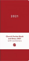 Church Pocket Book and Diary 2021 Red kaina ir informacija | Dvasinės knygos | pigu.lt