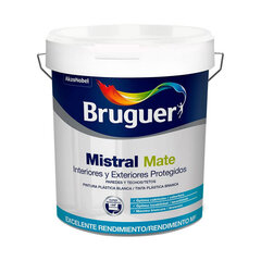 Краска Bruguer mistral 5586674, белая, 4 л цена и информация | Краска | pigu.lt