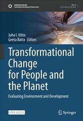 Transformational change for people and the planet kaina ir informacija | Socialinių mokslų knygos | pigu.lt