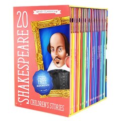 20 Shakespeare Children's Stories: The Complete Collection (Easy Classics): includes QR codes for 20 FREE audiobooks! Hardback plus Audio QR Codes kaina ir informacija | Knygos paaugliams ir jaunimui | pigu.lt