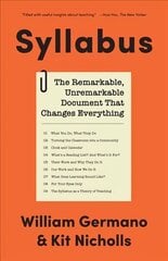 Syllabus: The remarkable, unremarkable document that changes everything kaina ir informacija | Socialinių mokslų knygos | pigu.lt