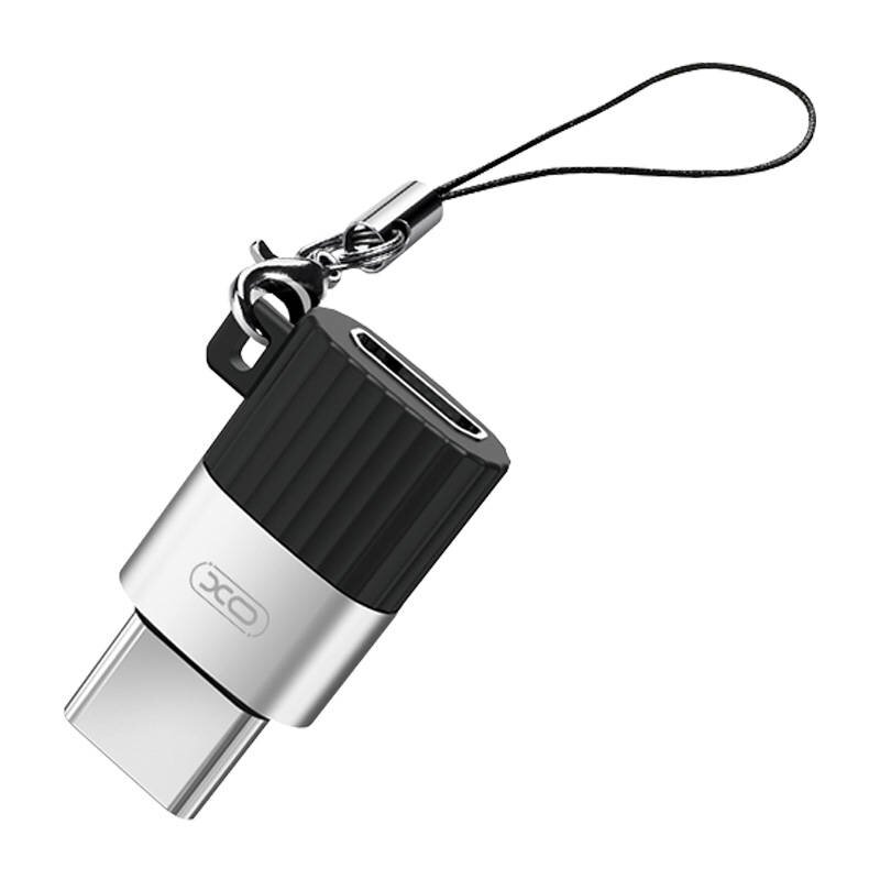 XO NB149-C micro USB to USB-C kaina ir informacija | Adapteriai, USB šakotuvai | pigu.lt