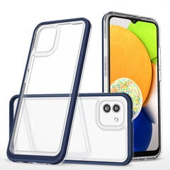 Clear 3in1 для Samsung Galaxy A03, синий цена и информация | Чехлы для телефонов | pigu.lt