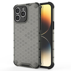 Hurtel Honeycomb skirtas iPhone 14 Pro Max, juoda kaina ir informacija | Telefono dėklai | pigu.lt