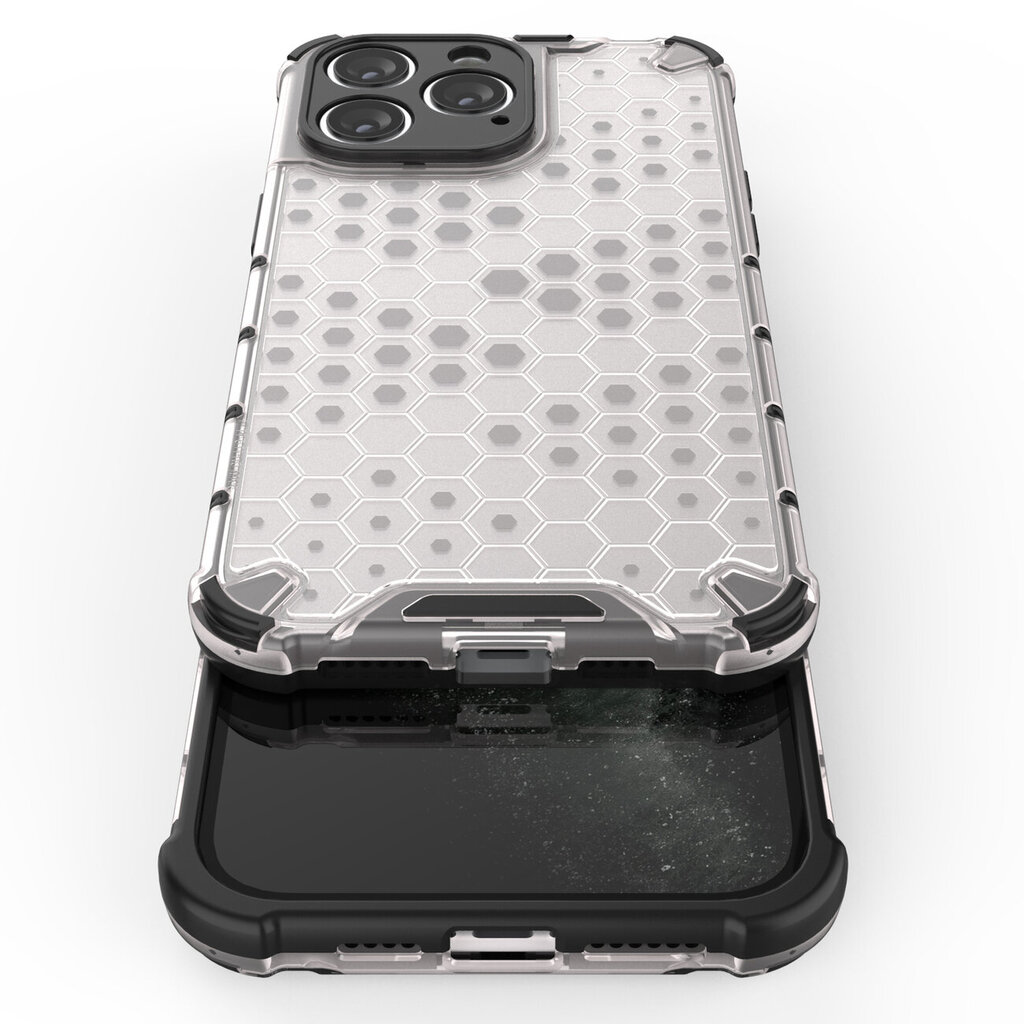 Hurtel Honeycomb skirtas iPhone 14 Pro Max, juoda kaina ir informacija | Telefono dėklai | pigu.lt