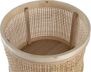 DKD Home Decor Rattan Scandinavian vazonas 20x20x58,5cm kaina ir informacija | Vazonai | pigu.lt