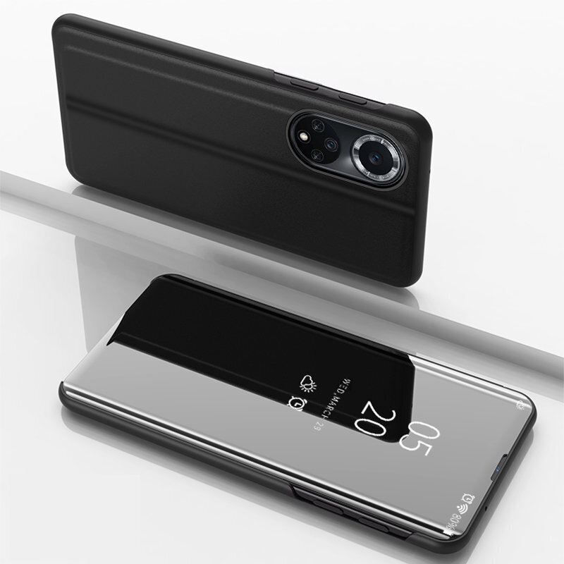 Clear View skirtas Huawei Nova 9, juoda kaina ir informacija | Telefono dėklai | pigu.lt