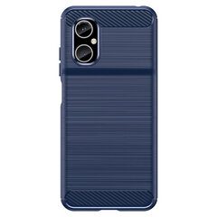 Carbon Case skirtas Xiaomi Redmi Note 11E /Redmi 10 5G / Redmi 10 Prime+ 5G / Poco M4 5G, mėlyna kaina ir informacija | Telefono dėklai | pigu.lt