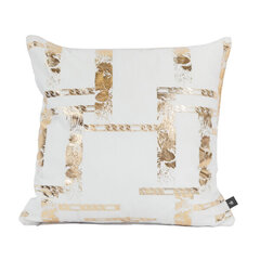 Dekoratyvinės pagalvėlės užvalkalas King Of Chic Gold kaina ir informacija | Dekoratyvinės pagalvėlės ir užvalkalai | pigu.lt