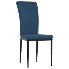 Valgomojo kėdės vidaXL, 2vnt., mėlynos kaina ir informacija | Virtuvės ir valgomojo kėdės | pigu.lt