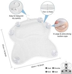 Аксессуар для ванной комнаты - подушка цена и информация | Набор акскссуаров для ванной | pigu.lt
