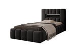 Кровать Lamica, 90x200 см, черная