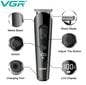 VGR V-175 kaina ir informacija | Plaukų kirpimo mašinėlės | pigu.lt