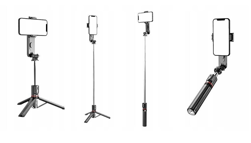 Airi L15 LED kaina ir informacija | Asmenukių lazdos (selfie sticks) | pigu.lt