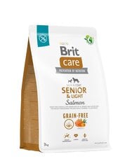 Brit Care Grain-free Сухой корм для пожилых собак всех пород, 3 кг цена и информация |  Сухой корм для собак | pigu.lt