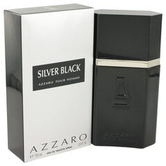 Туалетная вода для мужчин Azzaro Silver Black EDT, 100 мл цена и информация | Мужские духи | pigu.lt