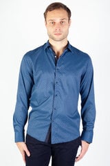 Marškiniai vyrams Infinity, mėlyni kaina ir informacija | Vyriški marškiniai | pigu.lt