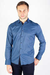 Marškiniai vyrams Infinity, mėlyni kaina ir informacija | Vyriški marškiniai | pigu.lt