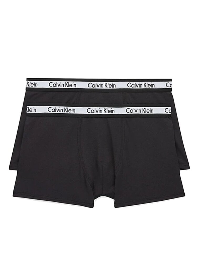 Calvin Klein trumpikės berniukams Trunk Modern Black 520882698, 2 vnt. kaina ir informacija | Apatiniai drabužiai berniukams | pigu.lt