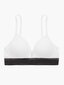 Calvin Klein liemenėlė mergaitėms Triangle Lace White 520882673 kaina ir informacija | Apatinis trikotažas mergaitėms | pigu.lt