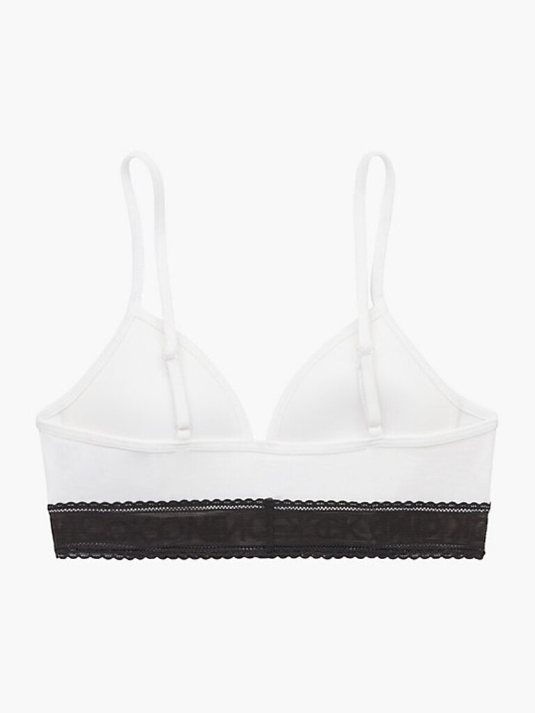 Calvin Klein liemenėlė mergaitėms Triangle Lace White 520882673 kaina ir informacija | Apatinis trikotažas mergaitėms | pigu.lt