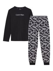 Детская пижама CALVIN KLEIN Knit Pj Set Black 520882693 цена и информация | Пижамы, халаты для мальчиков | pigu.lt