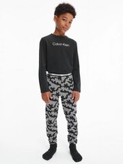 Детская пижама CALVIN KLEIN Knit Pj Set Black 520882693 цена и информация | Пижамы, халаты для мальчиков | pigu.lt