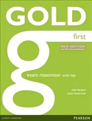 Gold First New Edition Maximiser with Key 2nd edition kaina ir informacija | Užsienio kalbos mokomoji medžiaga | pigu.lt