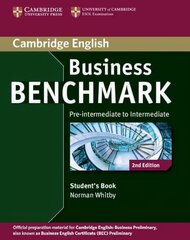 Business Benchmark Pre-intermediate - Intermediate Business Preliminary Student's Book 2nd Revised edition kaina ir informacija | Užsienio kalbos mokomoji medžiaga | pigu.lt