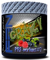FEN Crazy Preworkout #2, 300 g kaina ir informacija | Azoto oksido skatintojai | pigu.lt