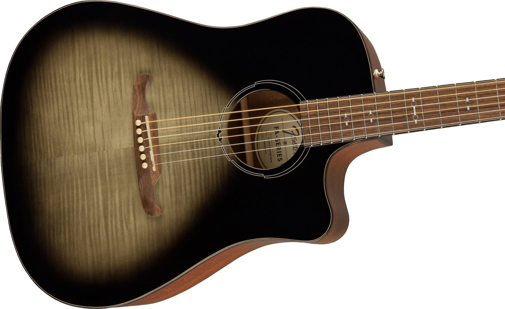 Elektro-akustinė gitara Fender FA-325CE, Mnlght Brst WN цена и информация | Gitaros | pigu.lt