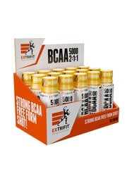 Aminorūgštys Extrifit Shot Bcaa 5000 mg, 15x90 ml цена и информация | Аминокислоты | pigu.lt