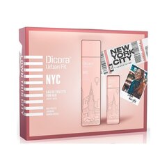 Kvepalų rinkinys moterims Dicora Urban Fit NYC, 2 vnt. kaina ir informacija | Kvepalai moterims | pigu.lt