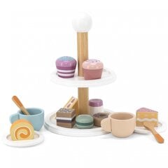 Medinis serviravimo indas su puodeliais ir pyragėliais, Viga PolarB kaina ir informacija | Lavinamieji žaislai | pigu.lt