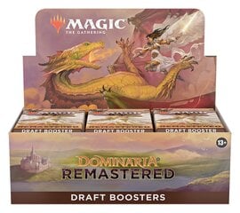 Настольная игра MTG Dominaria Remastered Draft Booster Display, 36 шт., ENG цена и информация | Настольные игры, головоломки | pigu.lt