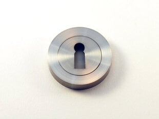 Kомплект накладок ETNA простобо ключа (матовый никель) цена и информация | Дверные ручки | pigu.lt