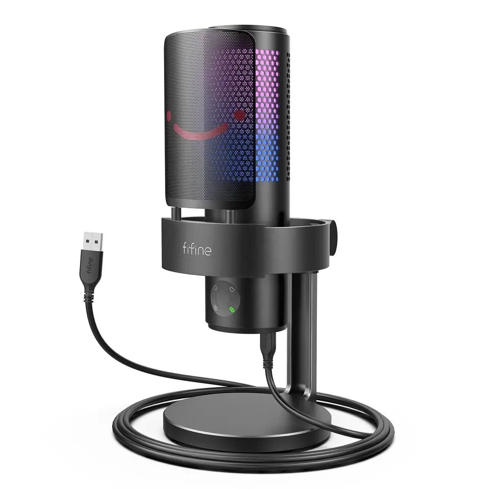 Fifine A9 RGB цена и информация | Mikrofonai | pigu.lt