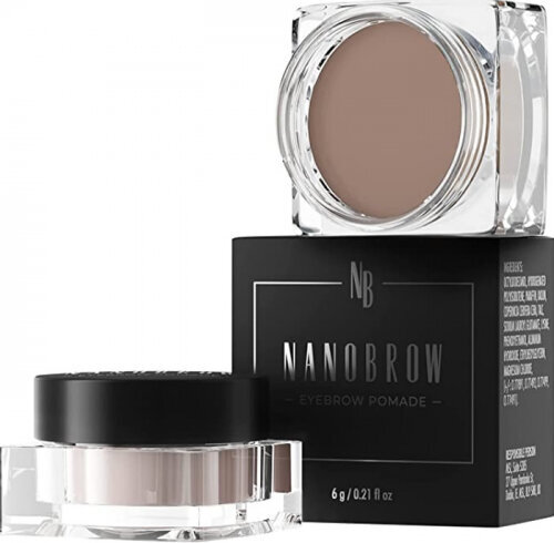 Antakių dažai Nanobrow Medium Brown, 6 g цена и информация | Akių šešėliai, pieštukai, blakstienų tušai, serumai | pigu.lt