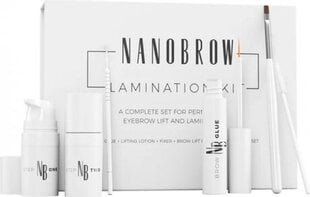 Antakių laminavimo rinkinys Nanobrow Lamination Kit Set kaina ir informacija | Antakių dažai, pieštukai | pigu.lt