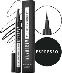 Antakių pieštukas Nanobrow Microblading Espresso, 1 ml kaina ir informacija | Akių šešėliai, pieštukai, blakstienų tušai, serumai | pigu.lt