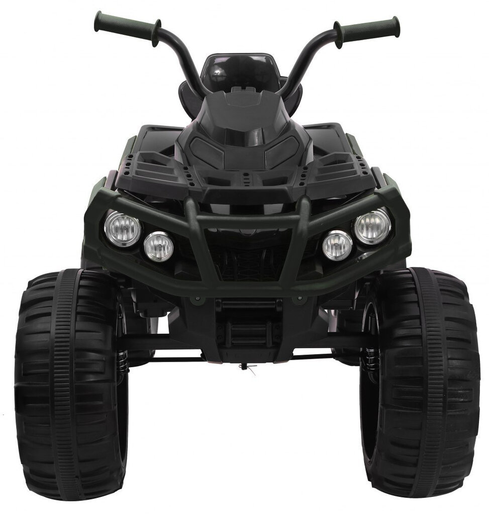Vaikiškas keturratis Quad ATV, juodas kaina ir informacija | Elektromobiliai vaikams | pigu.lt