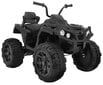 Vaikiškas keturratis Quad ATV, juodas kaina ir informacija | Elektromobiliai vaikams | pigu.lt
