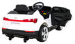 Vienvietis elektromobilis Audi E-tron Sportback, baltas kaina ir informacija | Elektromobiliai vaikams | pigu.lt