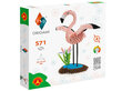 Alexander 3D origami kūrybinis rinkinys, flamingas kaina ir informacija | Lavinamieji žaislai | pigu.lt