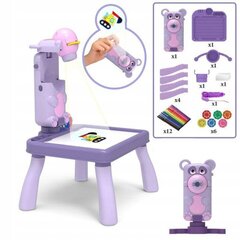Детский проектор для рисования / Творческий столик с фломастерами цена и информация | Принадлежности для рисования, лепки | pigu.lt
